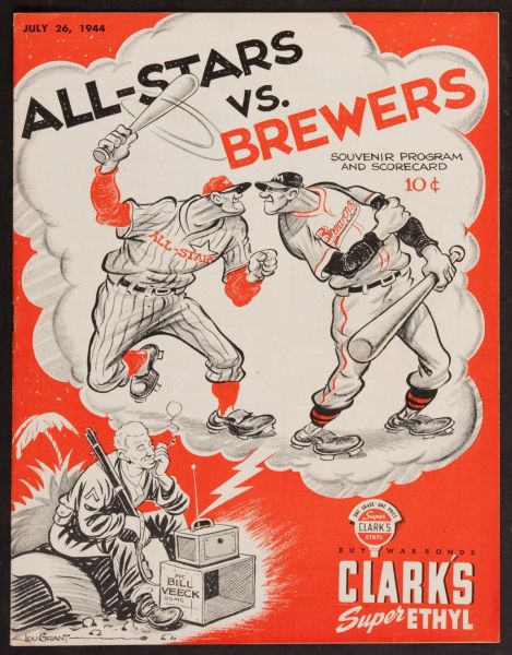 1944 Milwaukee Brewers vs All Stars